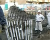 斜め縦割り杭頭処理（0.75ユンボ）動画